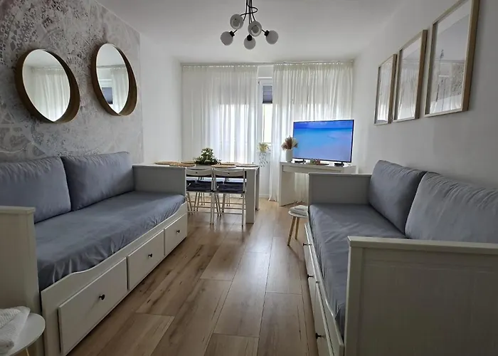 公寓 Sun & Sea Baltic Brzezno Przy Plazy 格但斯克