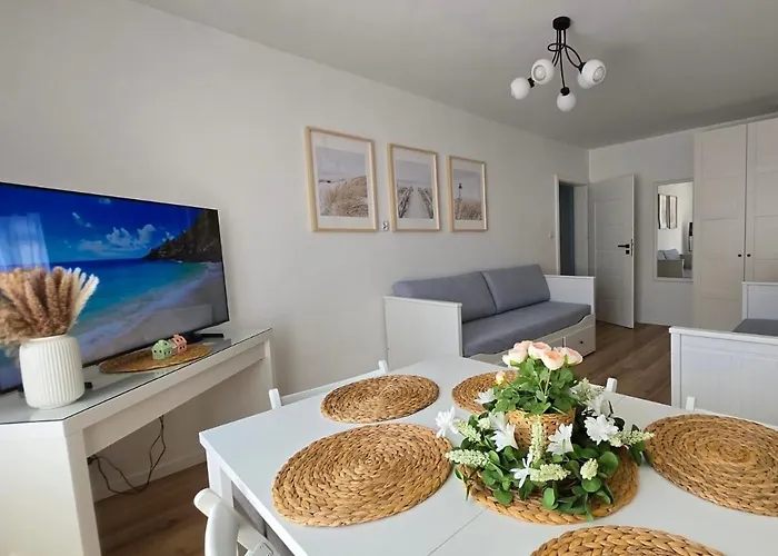 Lägenhet Sun & Sea Baltic Brzezno Przy Plazy *